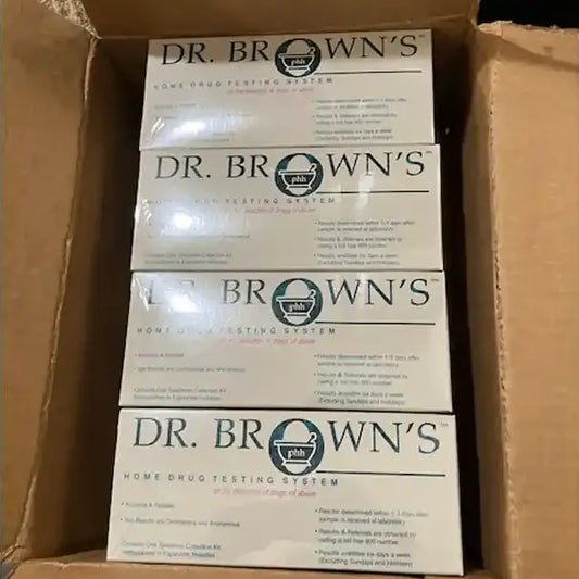 Dr Brown's Home Drug Testing Kit (Pack of 12))
